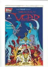 Dracula: Vlad the Impaler #1 VF/NM 9.0 Topps 1992 Sealed w/Card, Roy Thomas picture