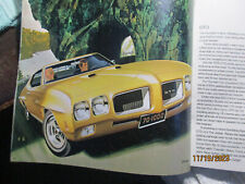 1970 Pontiac 70s All Models Full Line 24 Page New Car Sales Brochure NOS GTO oem picture