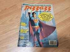 Marvel 1979 PIZZAZZ Magazine No. 16 Superman Cover Shaun Cassidy Hulk's IQ test. picture