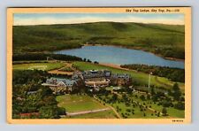 Sky Top PA-Pennsylvania, Sky Top Lodge, Advertising, Vintage c1952 Postcard picture