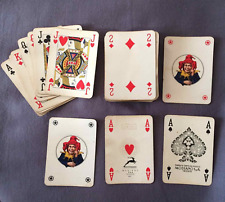 1966 Vintage Playing Cards Poker Game MODIANO  S.p.A Trieste Made in Italy 54 picture