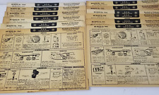 AEA Tune Up System Cards De Soto Six 1940s-1950s Illustrations Parts Set of 12 picture