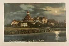 Vintage Postcard Hotel del Coronado at Night, Coronado, CA picture