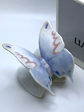 Retired LLadro Spain Figurine # 6589 Morning Calm Butterfly Original BOX Glossy picture