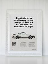 Vintage Porsche 911 Poster Retro Porsche Print Advertisement Size 24x36 picture