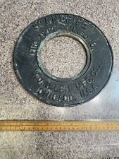 Vintage Brass W. D. Allen Chicago Standpipe Ring Plaque Sign picture
