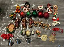 Huge Lot of Vintage Christmas Ornaments Decorations Accesories picture