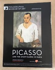 Pablo Picasso at Phil. Museum 2010 gallery exhibition ad art vintage mgzne print picture