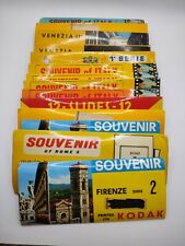 Vintage Kodak Souvenir Slides Tour Of Italy & Rome Lot Of 14 w/12 Slides Each picture