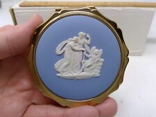 Vintage Wedgwood Blue Jasperware Stratton Compact picture