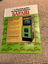11-8 1/4” Safari Gremlin arcade  game FLYER AD picture
