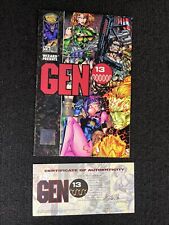 GEN 13 #1/2 Jim Lee (Wizard/Image Comics 1994) In Original Sleeve w/ COA picture