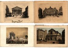 ENGRAVINGS PARIS FRANCE 59 Vintage Postcards Pre-1940 (L2567) picture