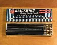 1  Single Mid Century Eberhard Faber Blackwing 602 Black Band Pencil Unsharpened picture