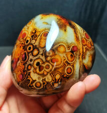 TOP 285.7G Natural Polished Silk Banded Lace Agate Crystal Madagascar WYY2579 picture