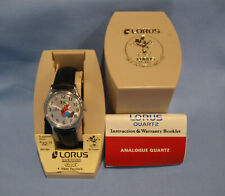 NOS DISNEY BACKWARD GOOFY WATCH by LORUS - NEW IN ORIGINAL PACKAGE picture