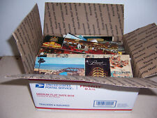 1960s-90s USA & WORLDWIDE OVERSIZE POSTCARDS, HUGE MIXED BOX LOT of 7 LBS picture