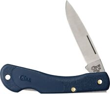 CASE XX KNIFE - BLUE MINI BLACKHORN LOCKBACK  #02392 - 3 1/8