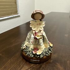 Vintage Handmade Dominican Republic Rare Faceless Gifina Doll Figurine picture