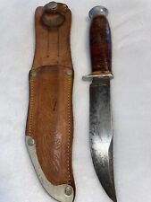 VINTAGE FINLAND FINNISH MORA HUNTING KNIFE W/ SHEATH - *SALE* picture