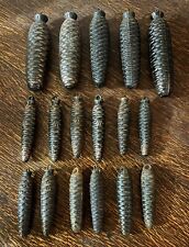 LOT 17 CUCKOO CLOCK WEIGHTS various sizes and weights picture