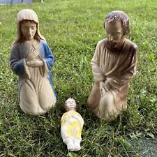 Empire vintage blow mold- Joseph, Mary And Baby Jesus - 18” Tall Made In USA picture