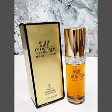 Vtg Elizabeth Taylor White Diamonds Bottle Stamped 'Made In France' 1 oz Perfume picture