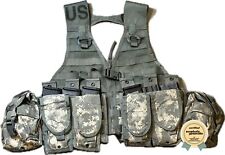 MOLLE II US Army Tactical Vest/Chest Rig Multi-Purpose Vest w/ 8 Pouches ACU picture