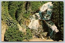 Postcard Montana Skalkaho Falls  9P picture