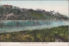New York City NYC - FORT GEORGE AMUSEMENT PARK FROM BRONX - Postcard Manhattan picture