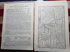 1901 train Route Map + Report MINNEAPOLIS & ST LOUIS RAILROAD Morton MN Kalo IA picture