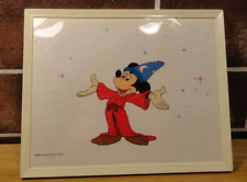 Disney's Magazine 1988 Cell Of Fantasia's Sorcerer Mickey Is 60 Framed LTD picture