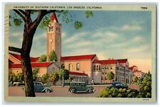 1940 University Of California Campus Building Los Angeles California CA Postcard picture