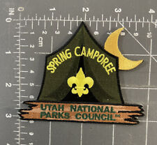 Boy Scouts of America BSA Utah National Parks Council Spring Camporee Patch UNPC picture