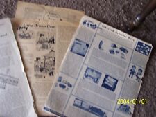 VINTAGE ( MOSTLY IN THE 40's ) LOOSE PAGES WITH CHILDREN'S STORIES , ACTIVITIES picture
