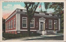 St Johnsbury Vermont United States Post Office  Divided Back Posted 1929 picture