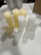 Lot Of 8 Candles - Unused - Except For 1 picture