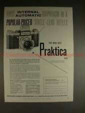 1957 Praktica FX3 Camera Ad - First Internal Diaphragm picture