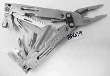 Silver SOG PowerAccess Deluxe Multi-Tool Pocket Knife Compound Leverage picture