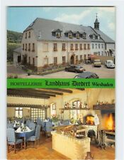Postcard Hostellerie Landhaus Diedert Wiesbaden Germany picture