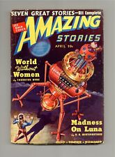 Amazing Stories Pulp Apr 1939 Vol. 13 #4 VG+ 4.5 picture