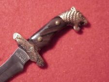 TIGER HEAD~LETTER OPENER~CHINA~STAINLESS STEEL picture
