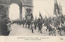 75 PARIS FETES VICTORY 14 JULY 1919 SCOTSAN TROUPES PARADE picture