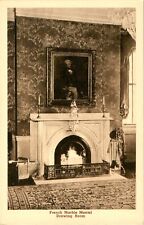 Fireplace, Interior, Albert Gallatin Home, New Geneva, Pennsylvania PA Postcard picture
