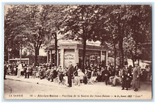 c1910 Pavilion of the Source of the Two Queens Aix les Baines France Postcard picture