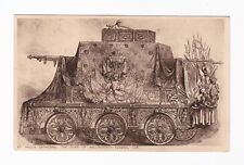 England Vintage Postcard St. Paul's Cathedral  Duke of Wellington's Funeral Car picture