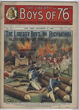 1908 LIBERTY BOYS OF 76 #141 TRAITOR BENEDICT ARNOLD FRANK TOUSEY DIME NOVEL picture