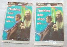 Vintage Star Wars party invitations 2 packages of 8 Nothing can stop us picture