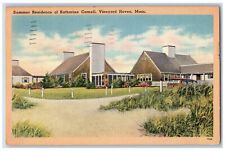 1949 Summer Residence Of Katharine Cornell Vineyard Haven Massachusetts Postcard picture