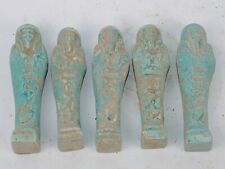 Ancient Egyptian Rare Antique 5 Kings Mummyfied Ushabtis The Tomb Servants picture